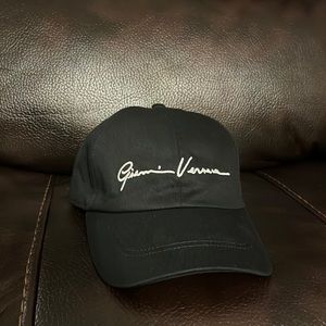 Versace unisex “Gianni  Versace” embroidered taped logo baseball cap hat NEW